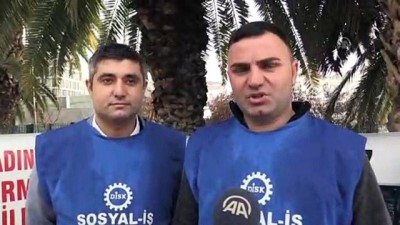 Aydın'da işten çıkarılan otobüs şoförlerinin davası