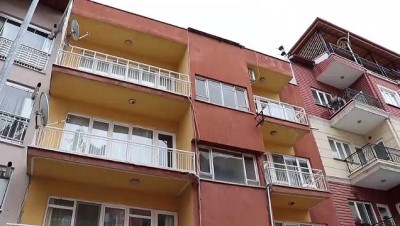 halas - Burdur'da apartmanın çatısından düşen lise öğrencisi öldü  Videosu