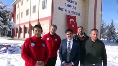 Karda antrenman yaparak Sarıkamış şehitlerini andılar - AKSARAY 