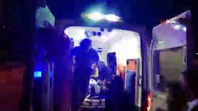  Kaza sonrası parçalanan araçtan sağ çıktılar 