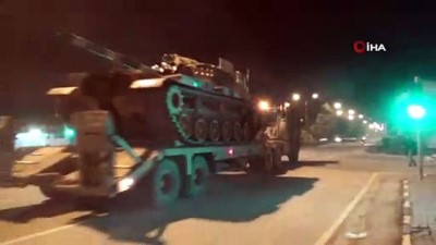  Kilis’ten Münbiç'e tank sevkiyatı