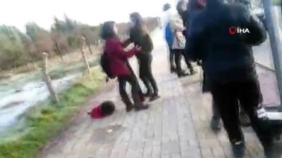  Öğrenci servisi halk otobüsüne çarpıştı: 8 yaralı 