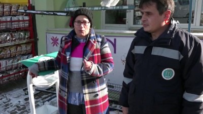  'Sıfır Atık' projesi ile yapılan yemlikler ve hayvan kulübeleri sayesinde sokak hayvanları rahat edecek