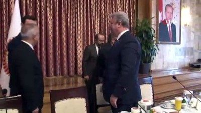  - TBMM Başkanı Binali Yıldırım, gazetecilerle bir araya geldi 