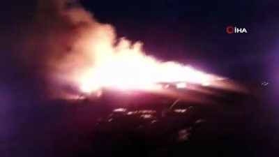  Ahşap atölyesinde çıkan yangın korkuttu 