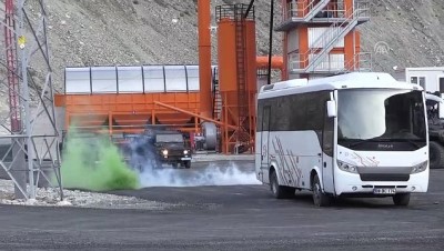 Artvin'de PÖH tatbikatı gerçeğini aratmadı 