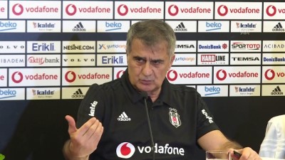 Beşiktaş Teknik Direktörü Şenol Güneş - Duran top tartışmaları - ANTALYA