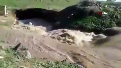  - Ceylanpınar’dan Rasulayn tarafına giden sular yer altında kayboluyor 