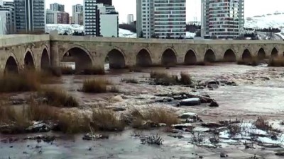 Kar yağışı Kızılırmak'a yaradı - SİVAS 