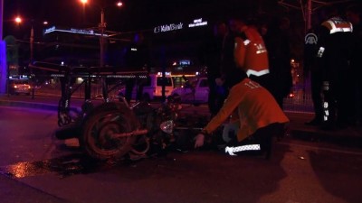 temizlik araci - Kocaeli'de motosiklet temizlik aracına çarptı: 1 ölü  Videosu