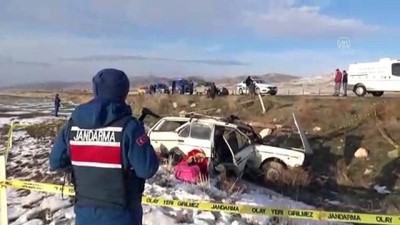 Otomobil şarampole devrildi: 1 ölü, 1 yaralı - AKSARAY