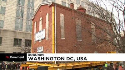 Washington'un en büyük sinagogu yer değiştirdi 
