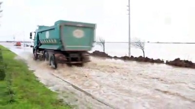 Amik Ovası'nda tarlalar sular altında - HATAY
