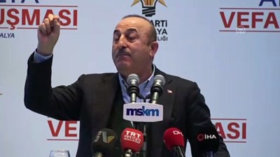 Çavuşoğlu: 'Türk Bayrağının dünyanın her yerinde dalgalanmasına vesile olduk' - ANTALYA