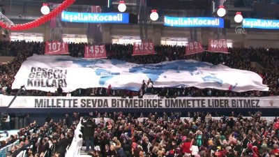 Cumhurbaşkanı Erdoğan: Seçmen kütüklerinde isimleri yer almayan adreslerini bulup kayıtlarını yaptıracaksınız - KOCAELİ 