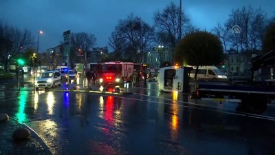 Fatih'te trafik kazası - İSTANBUL 