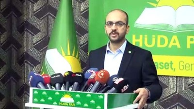 HÜDA PAR 31 Mart 2019'da yapılacak yerel seçimlere katılmama kararı aldı - DİYARBAKIR 