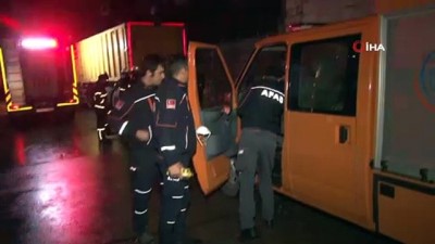 polis - Hurdacıya getirilen tanktan dökülen sıvı mahalleliyi sokağa döktü Videosu