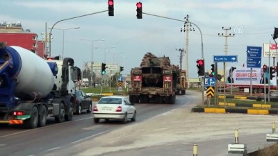 İdlib sınırına komando ve zırhlı araç sevkıyatı (2) - HATAY