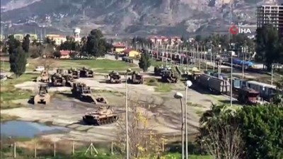  İskenderun Garı'nda askeri hareketlilik 