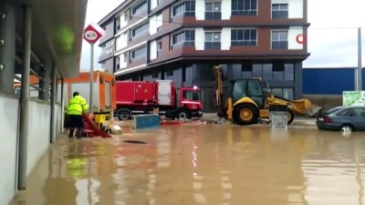  İZBAN’ın Pancar İstasyonu'nu su bastı 