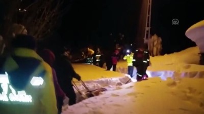 Mahsur kalan hastaların yardımına koştular - TUNCELİ 