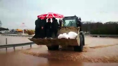 Manisa'da şiddetli yağış 