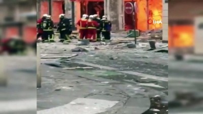 polis -  - Paris’te büyük patlama: 20 yaralı  Videosu