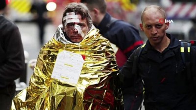 dogalgaz patlamasi -  - Paris’teki patlamada 12 kişi ağır yaralandı  Videosu