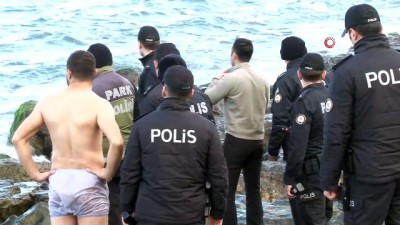 polis -  Psikolojik tedavi gören kadın Karadeniz’in buz gibi sularına atladı  Videosu