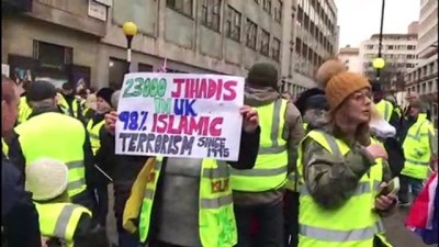 Sarı yelekliler yeniden sokaklarda - LONDRA 