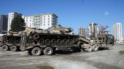 Suriye sınırına askeri sevkiyat - HATAY 