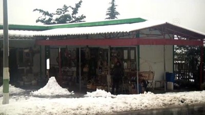 Tunus'ta kar yağışı (1)