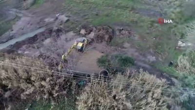 su baskini -  Sular altında kalan Manisa Ovası havadan görüntülendi  Videosu