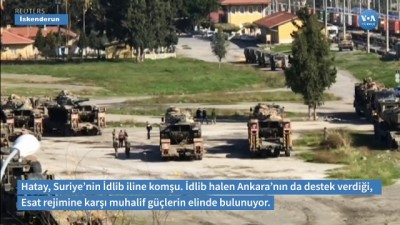 Türkiye’den Suriye sınırına tank ve zırhlı araç sevkiyatı sürüyor 