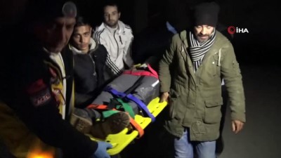  2. kattan düştü, imdadına ağabeyi yetişti 