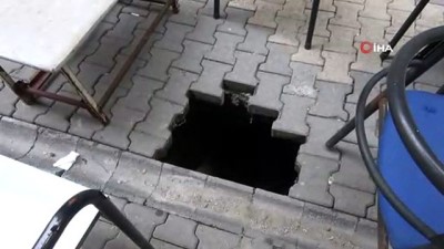  Adıyaman'da yol çöktü