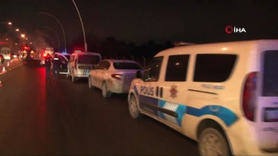  Ankara’da seyir halindeki özel halk otobüsü yandı