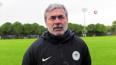 Aykut Kocaman: “Şikayet edecek bir şey yok” 