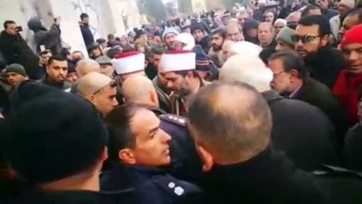 yazili aciklama - İsrail polisi Mescid-i Aksa Müdürü'nü darbetti - KUDÜS Videosu