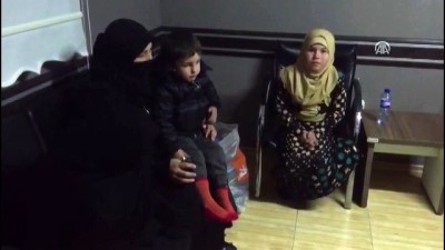 Taşkında mahsur kalan Suriyeli aile kurtarıldı - HATAY