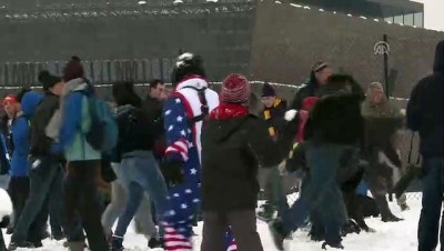 Yeni yılın ilk kar yağışı - WASHINGTON 