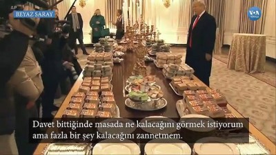 hamburg - Beyaz Saray’da Görülmemiş İkram Videosu
