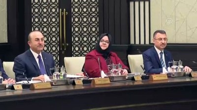kabine toplantisi - Cumhurbaşkanlığı Kabinesi toplandı - ANKARA Videosu
