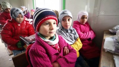 İHH'den savaşın çocuklarına kış yardımı - AZEZ 