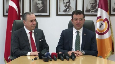 İmamoğlu'ndan, Galatasaray Başkanı Cengiz'e ziyaret - İSTANBUL 