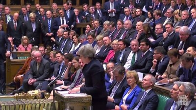 İngiliz parlamentosu May’in Brexit anlaşmasını reddetti - İngiltere Başbakanı Theresa May (2) - LONDRA