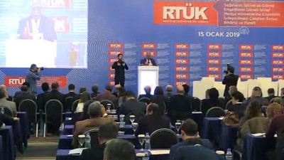 RTÜK Başkanı Yerlikaya: 'Medyada engellilere yönelik iyileştirmeler lütuf değil haktır' - ANKARA