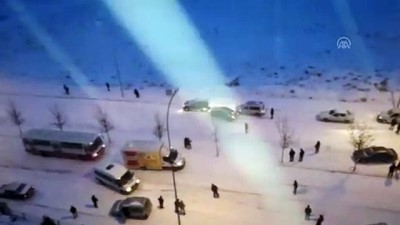 Buzlanma kazalara yol açtı - KONYA 