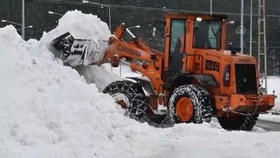 buz kutlesi - Çatıdan düşen kar ve buz kütlesi araçlara zarar verdi - KARS Videosu